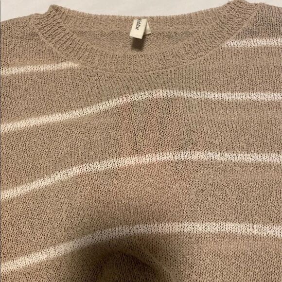Shop Impressions Women’s Lightweight Striped Sweater Size Small Medium NWOT - Picture 7 of 8